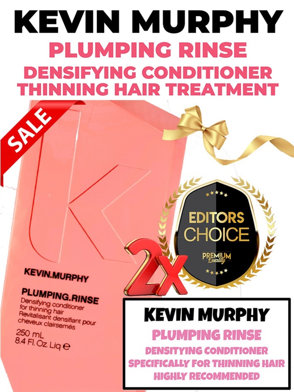 KEVIN MURPHY Plumping Rinse Density Conditioner For Thinning Hair